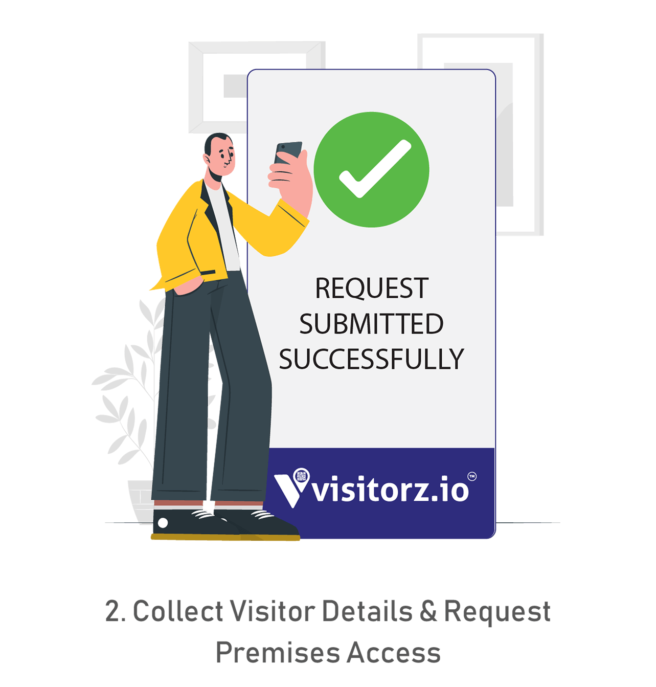 Collect Visitor Details & Request Premises Access