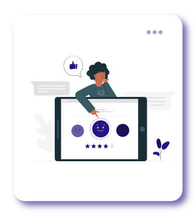 Feedback from visitor